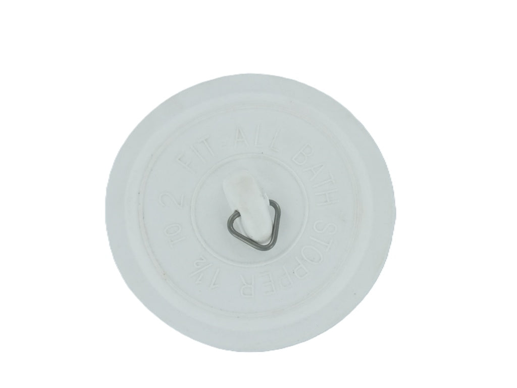 Securplumb Self Park White Rubber Bath Single