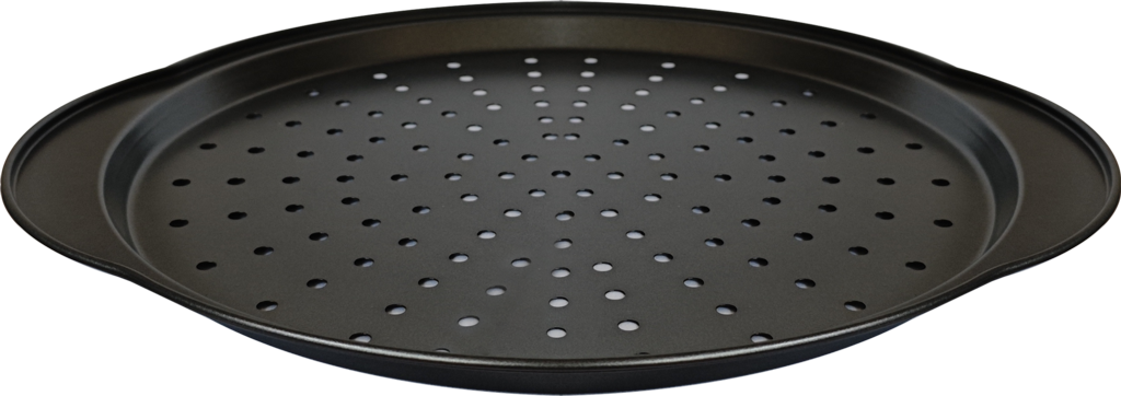 Basiks Non Stick Heavy Duty Pizza & Chip Tray 13"