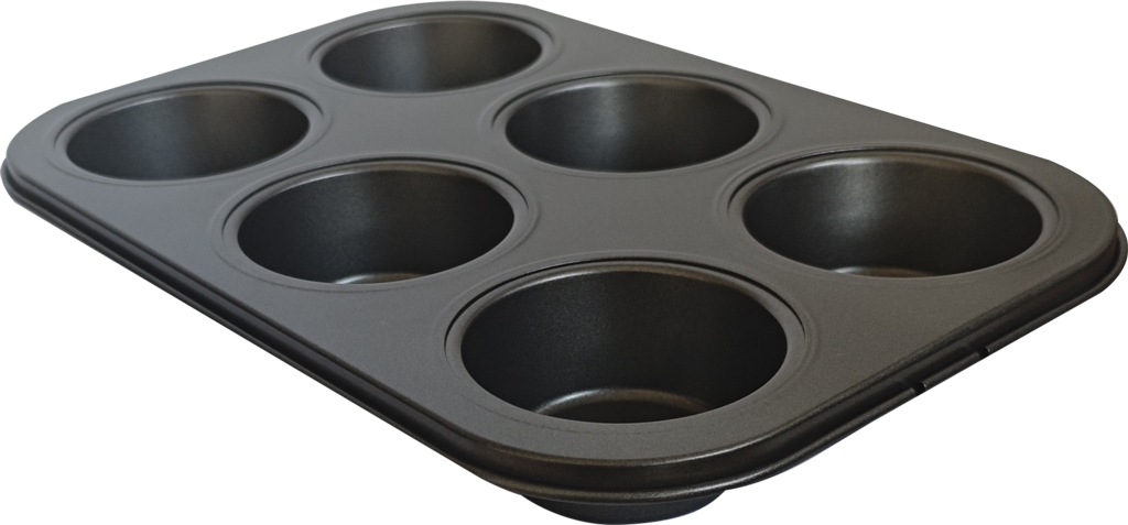 Basiks 6 Cup Muffin Pan