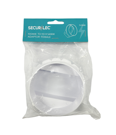 Securlec Adaptor Female 100mm To 110 x 54mm