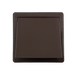 Securlec External Multi Fit Weatherproof Cowl Brown 100mm