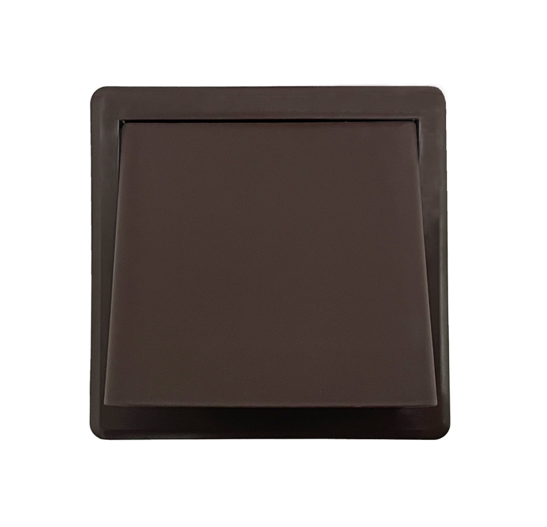 Securlec External Multi Fit Weatherproof Cowl Brown 100mm