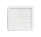 Securlec External Multi Fit Gravity Flap White 100mm