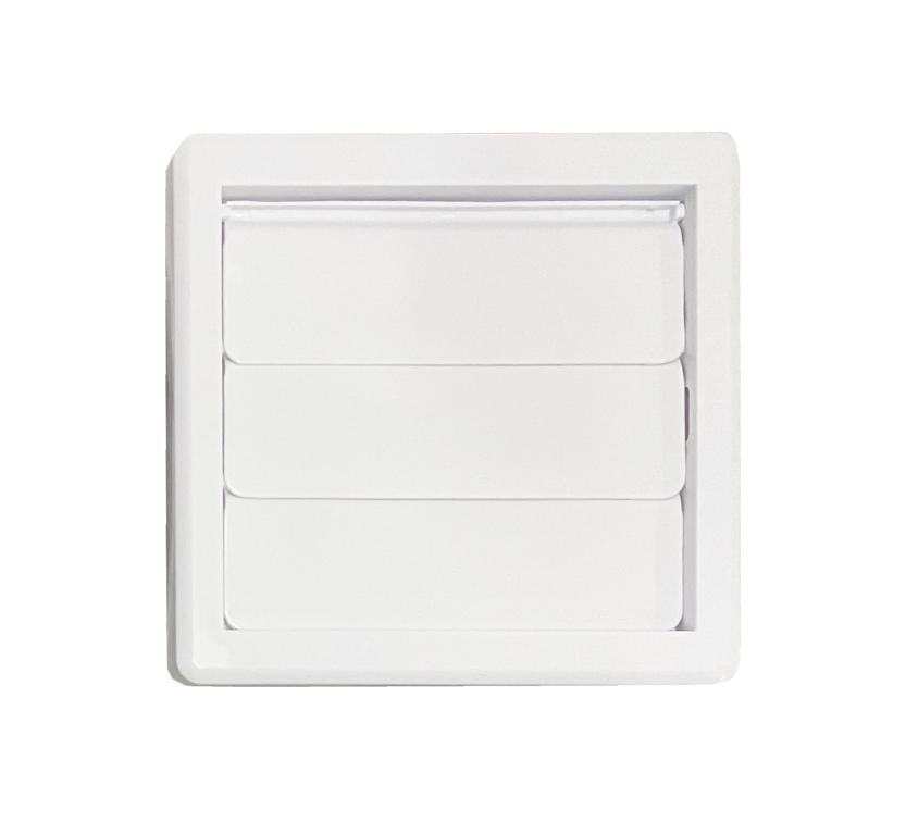 Securlec External Multi Fit Gravity Flap White 100mm