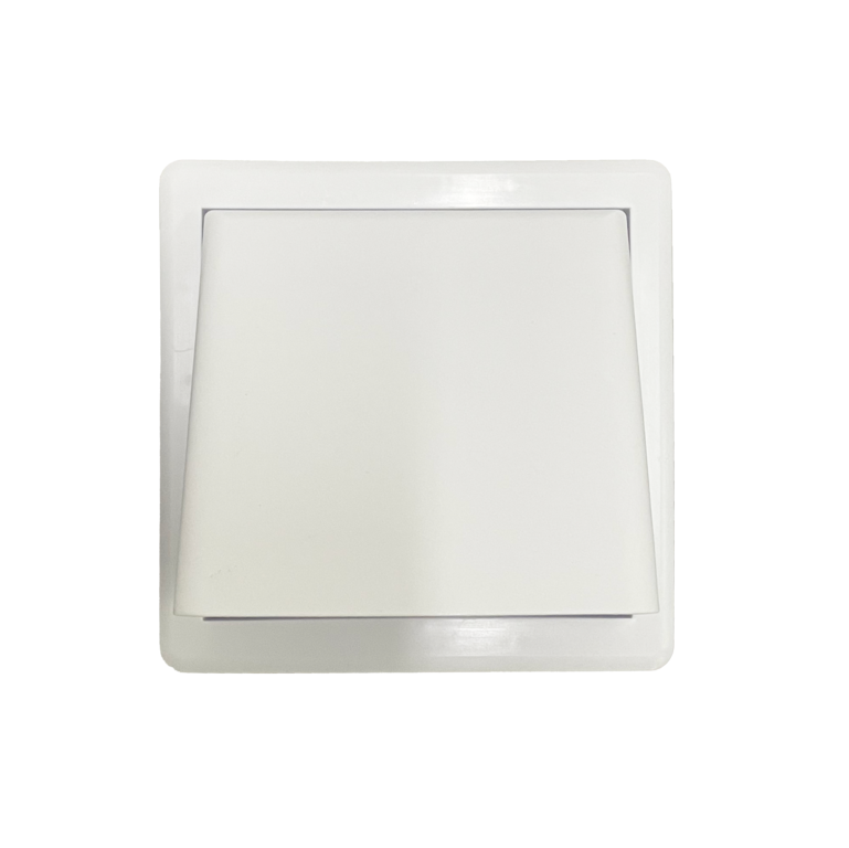 Securlec External Multi Fit Weatherproof Cowl White 100mm