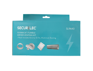 Securlec Tumble Dryer Venting Kit 100mm