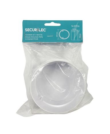 Securlec Rigid Round Pipe Connector 100mm