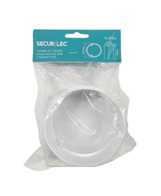Securlec Rigid Round Pipe Connector 100mm