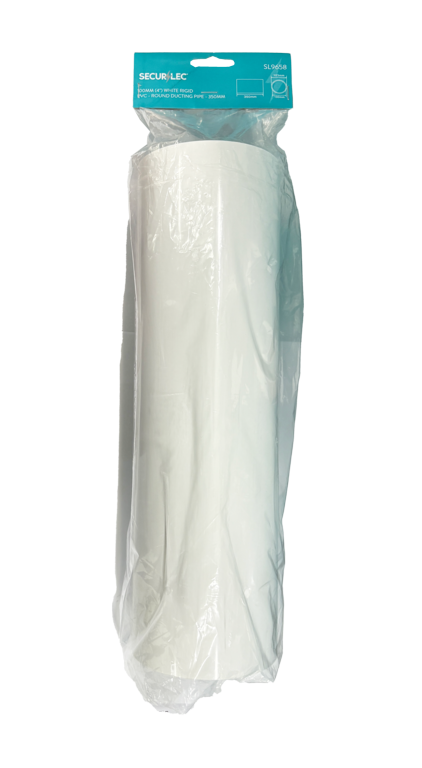 Securlec White Rigid Ducting 350mm x 100mm