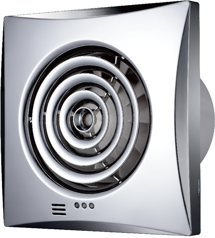 Securlec Whisper Fan Low Profile Timer Model 100mm
