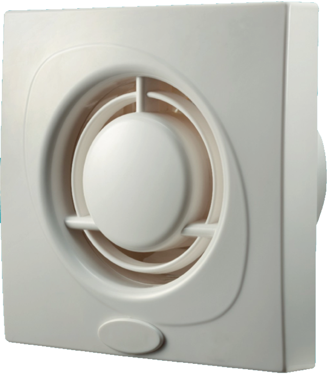 Securlec Whisper Fan Standard Model White 100mm