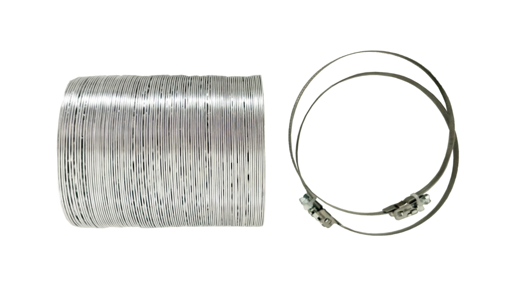 Securlec Aluminium Flexible Ducting 3m x 100mm