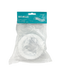 Securlec White PVC Flexible Ducting 1m x 100mm