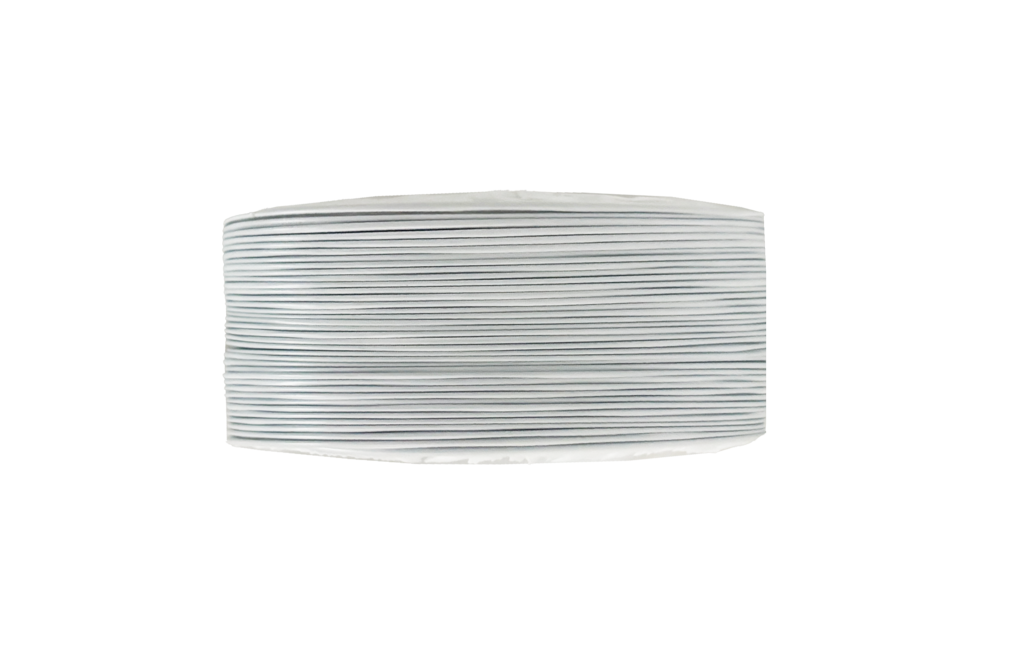 Securlec White PVC Flexible Ducting 1m x 100mm