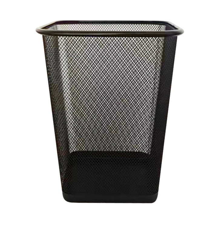 Supa Home Square Mesh Bin Black