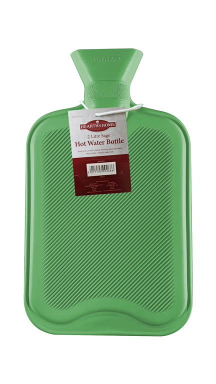 Hearth & Home Hot Water Bottle 2 L Green