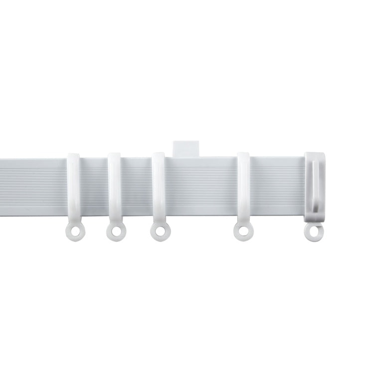 Woodside PVC Fixed Track White