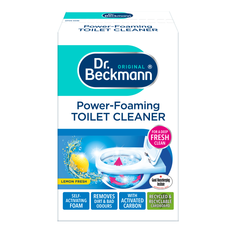 Dr Beckmann Power Foaming Toilet Cleaner Lemon Fresh 3 X 100g