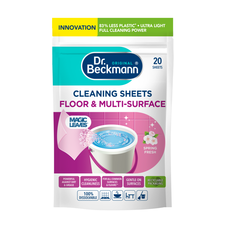 Dr Beckmann Cleaning Leaves 20 Sheets Spring Fresh