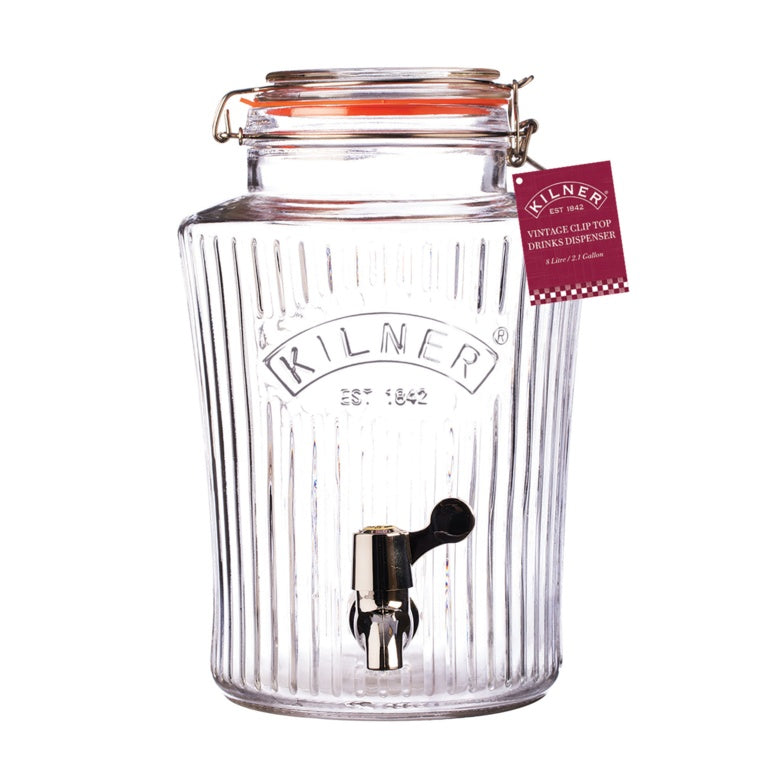 Kilner Clip Top Drinks Dispenser 5 L