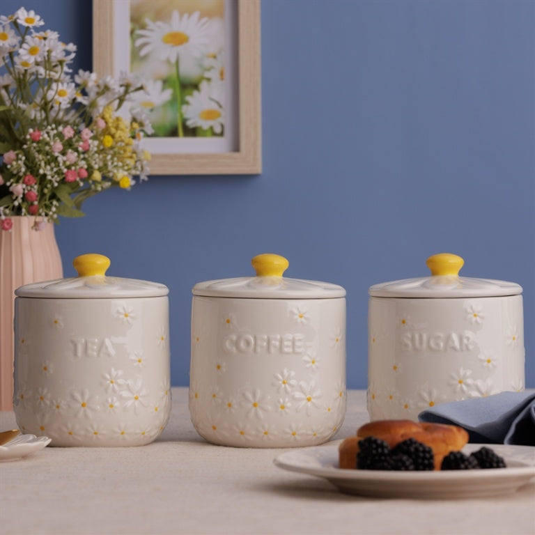 Price & Kensington Daisy Sugar Jar