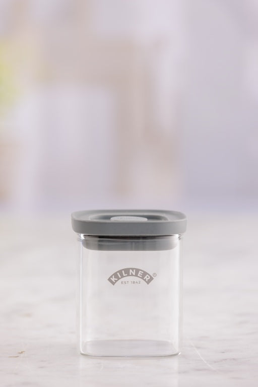 Kilner New Fresh Storage Square Spice Jar 0.16 L