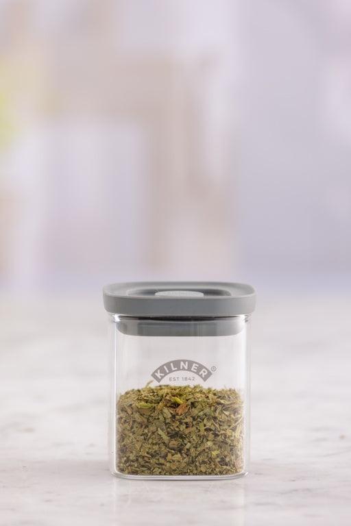 Kilner New Fresh Storage Square Spice Jar 0.16 L