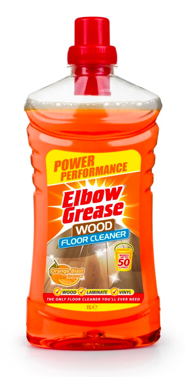 Elbow Grease Wood Floor Cleaner Concentrate 1 L Orange Blast