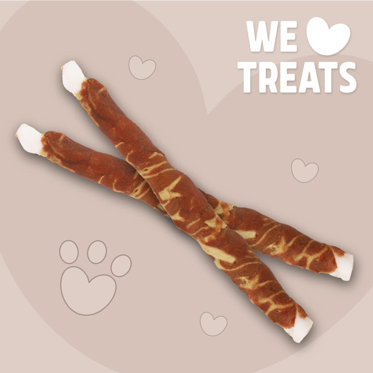 Rosewood Steak Sticks Beef & Pollock Dog Treats Pack 3 Large