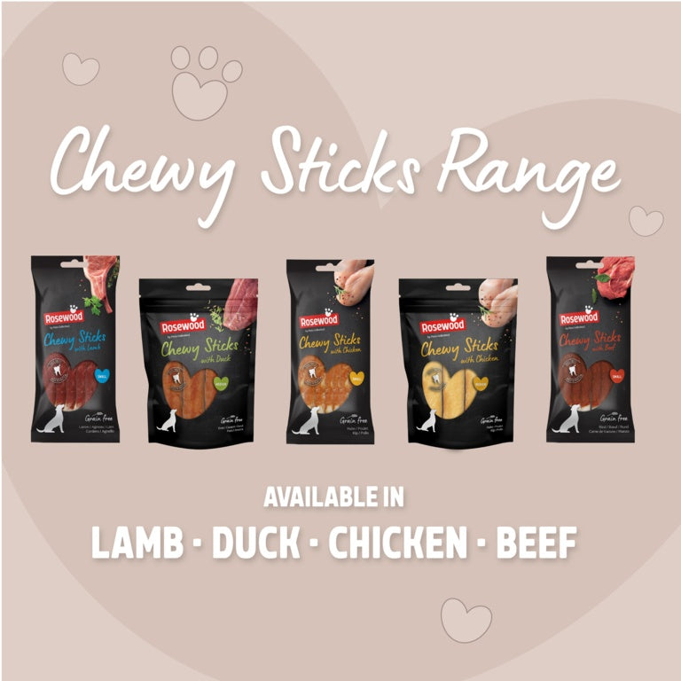 Rosewood Chewy Sticks With Chicken 4 Piece Medium