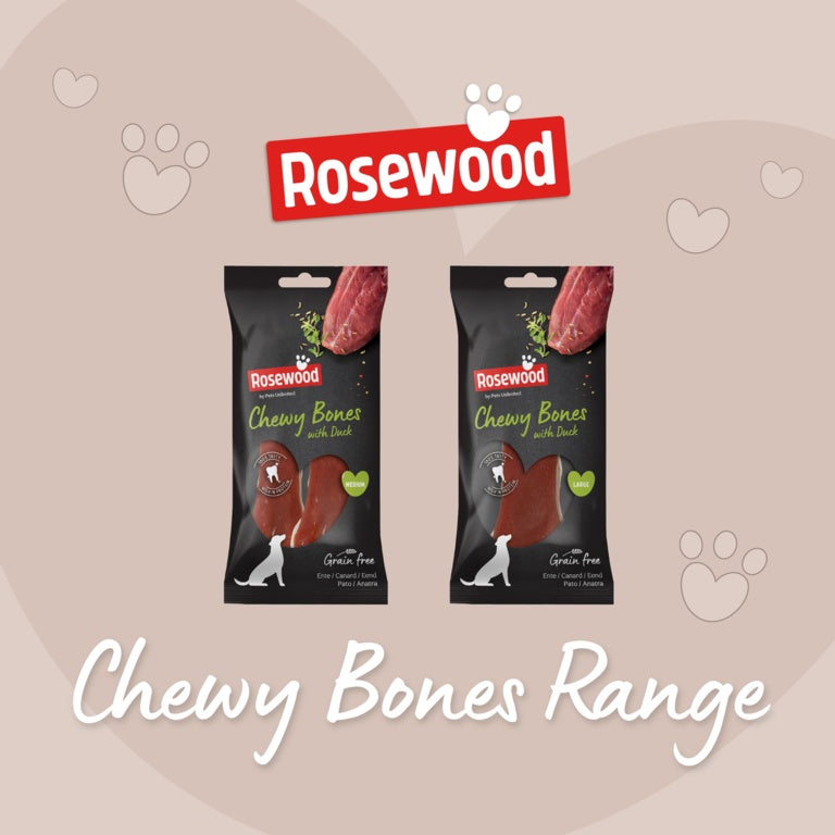 Rosewood Chewy Bones With Duck Medium