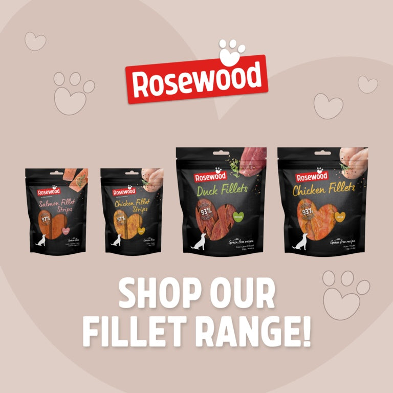 Rosewood Duck Fillets Dog Treats Medium