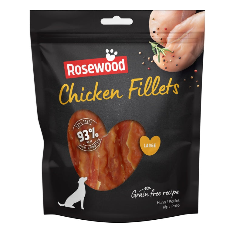 Rosewood Chicken Fillets Dog Treats Large