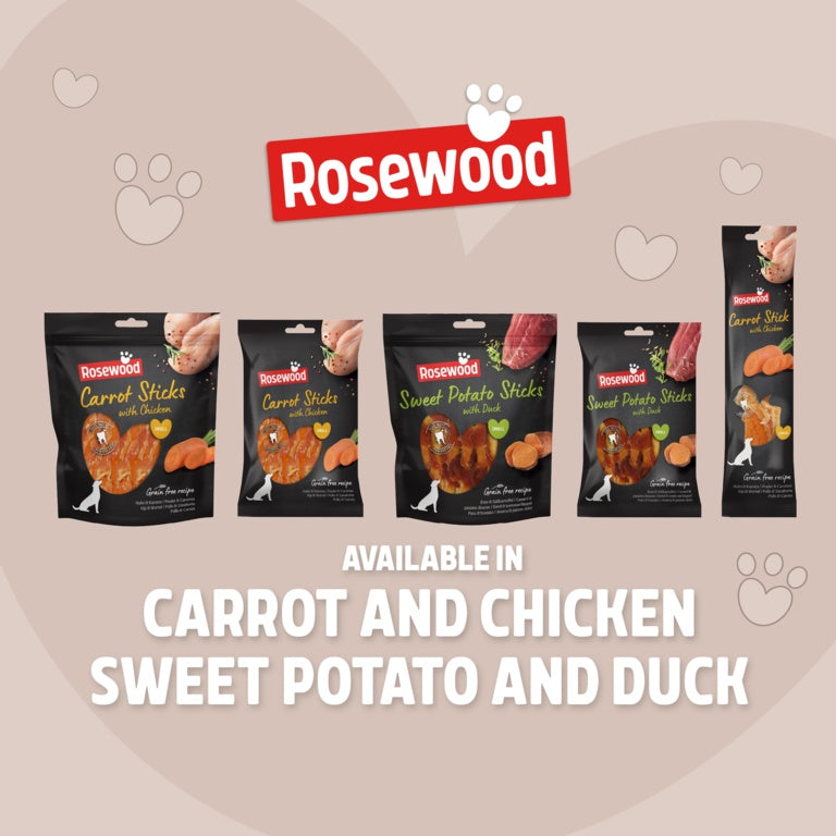 Rosewood Chicken Wrapped Carrot Sticks 80g