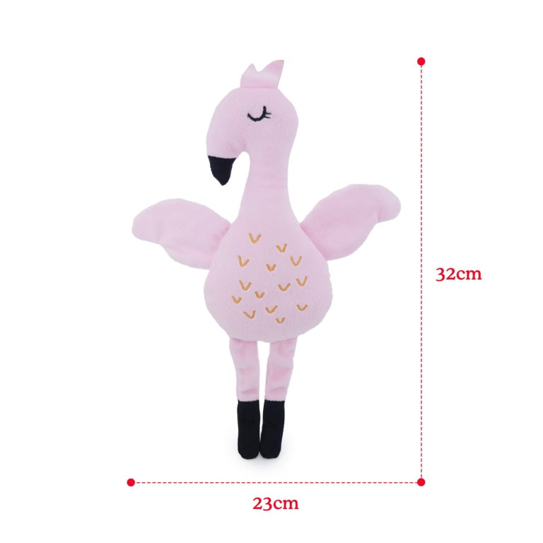 Rosewood Eco Friendly Flamingo Dog Toy