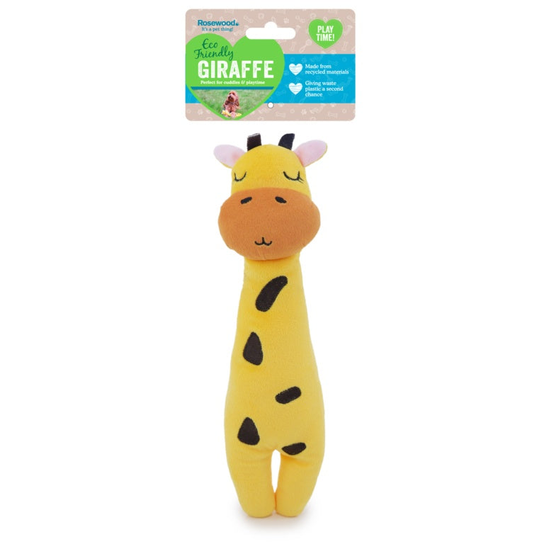 Rosewood Eco Friendly Giraffe Dog Toy