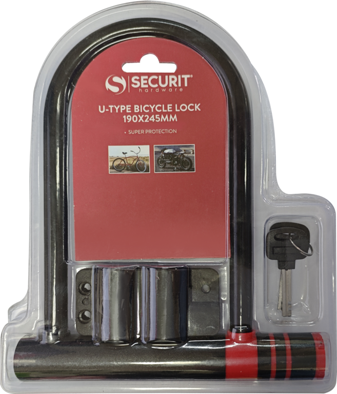 Securit U Type Bicycle Lock 190mm X 245mm