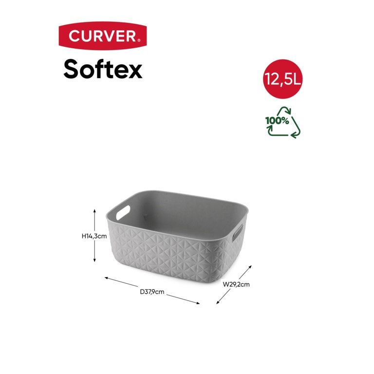 Curver Softex Basket Taupe Medium 12.5 L