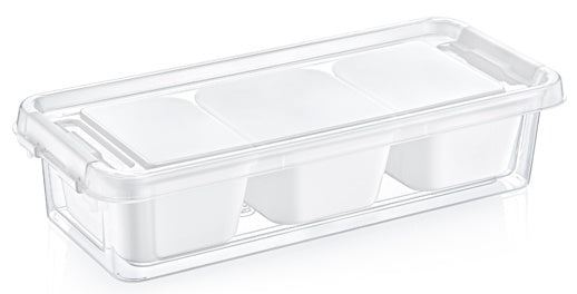 Hobbylife 3 Divider Flat Grand Organiser Box 1.2 L