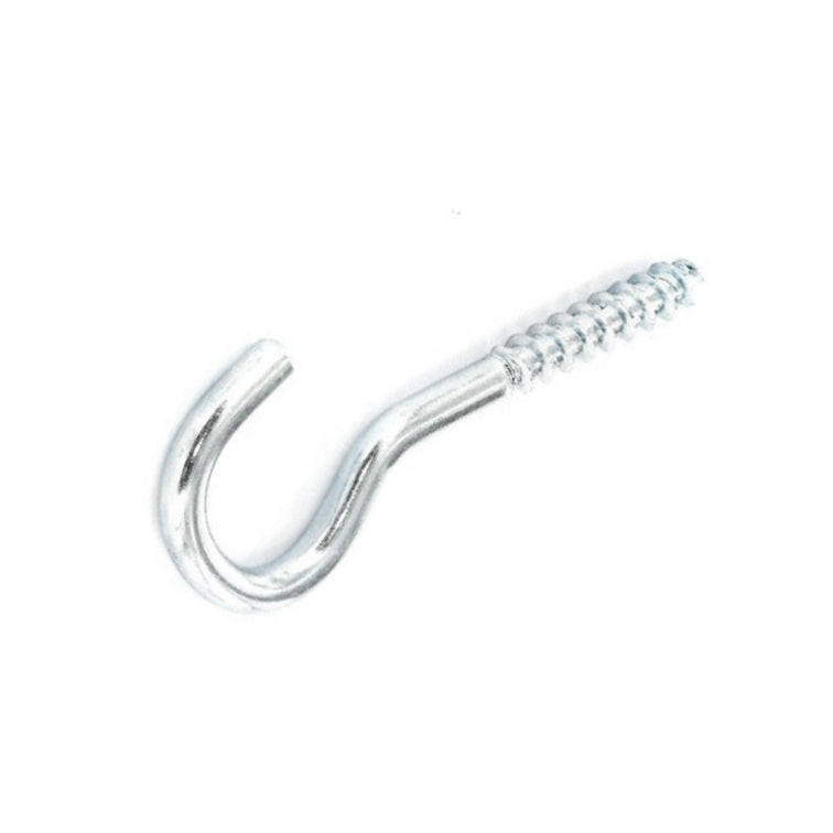 Securpak Screw Hook Zp 100mmx18 2 Pack