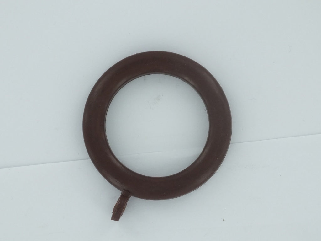 Securpak Curtain Pole Ring Brown Id 37mm 4 Pack