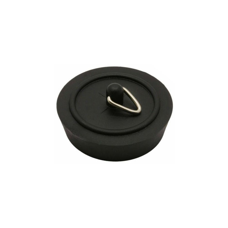Securpak Sink & Bath Plug Black 2 Pack