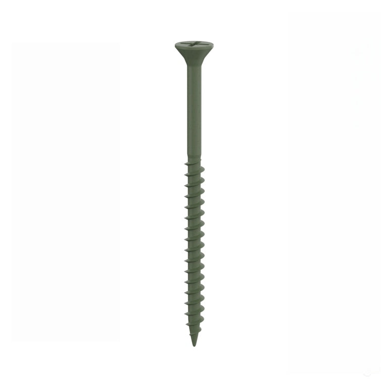Securpak Green Decking Screws 4.5x55mm 10 Pack