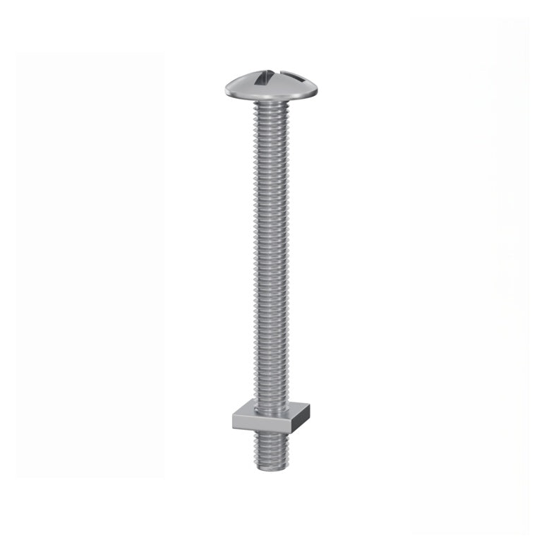 Securpak Roofing Bolt Zp M6x50mm 4 Pack