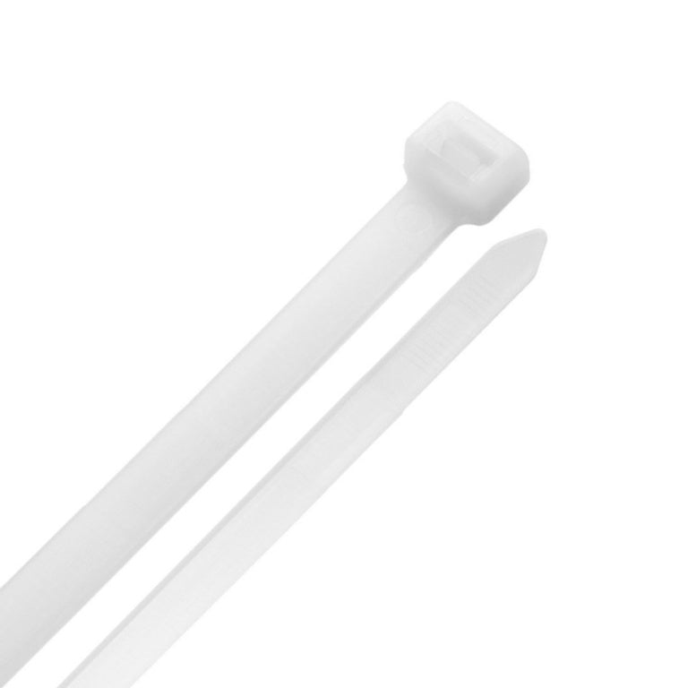 Securpak Cable Ties White 300 X 4.8mm 6 Pack
