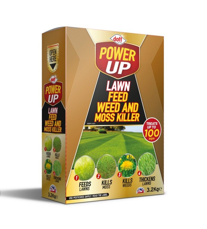 Power Up Lawn Feed, Weed & Mosskiller