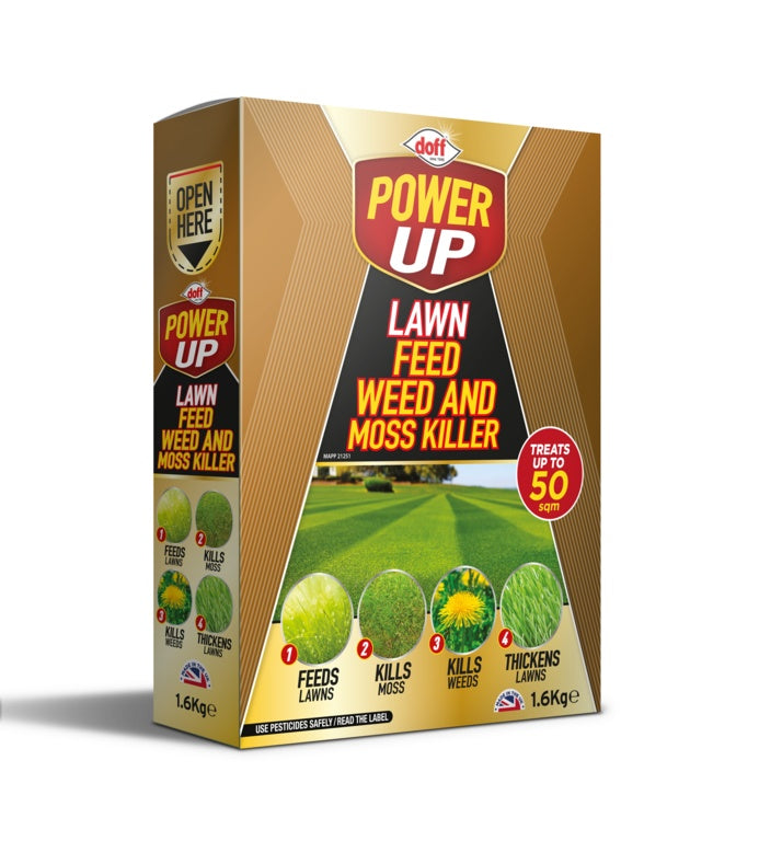 Power Up Lawn Feed, Weed & Mosskiller