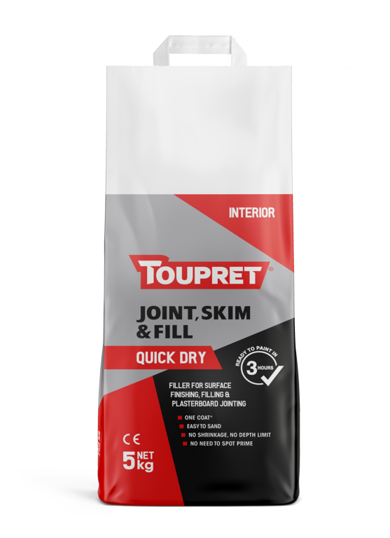 Toupret Joint Skim & Fill Quick Dry 5kg