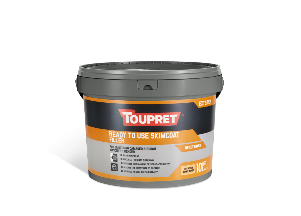 Toupret Ready To Use Skimcoat Filler 10 L