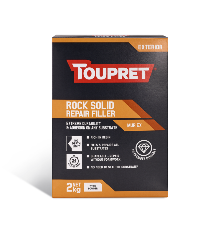 Toupret Rock Solid Repair Filler 2kg